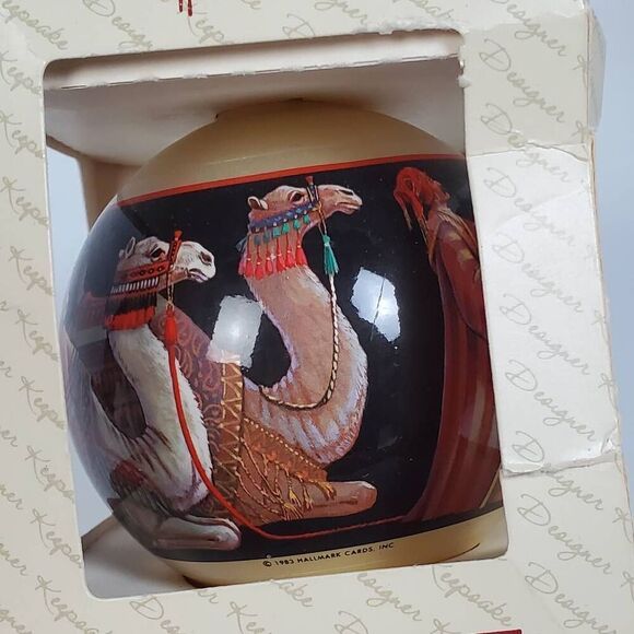 1983 Hallmark Keepsake “Wise Men” Ornament – Designer Series Nativity Christmas - Picture 2 of 4